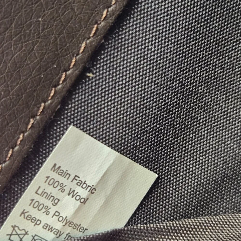 Pre-loved Small Harris Tweed Wallet - Picture 9 of 15
